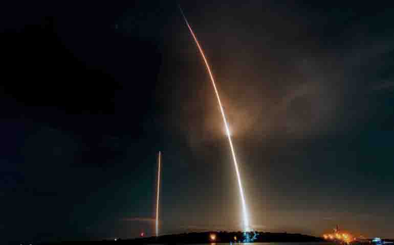 SpaceX received a contract from the Pentagon